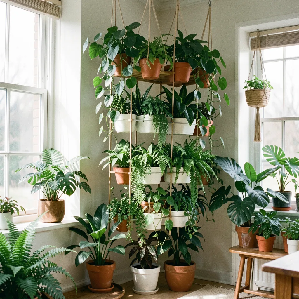 Vertical garden product showcase