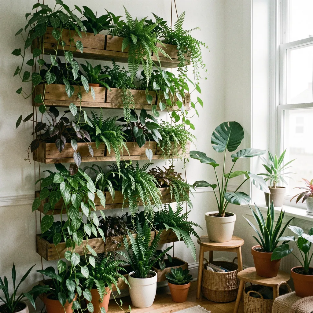 Automated irrigation system for vertical gardens